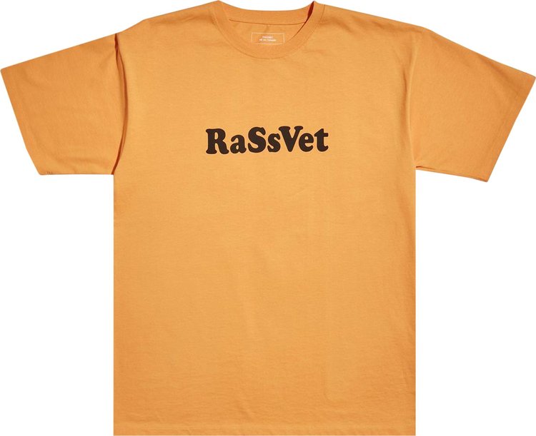 Rassvet x PACCBET Logo T Shirt Orange