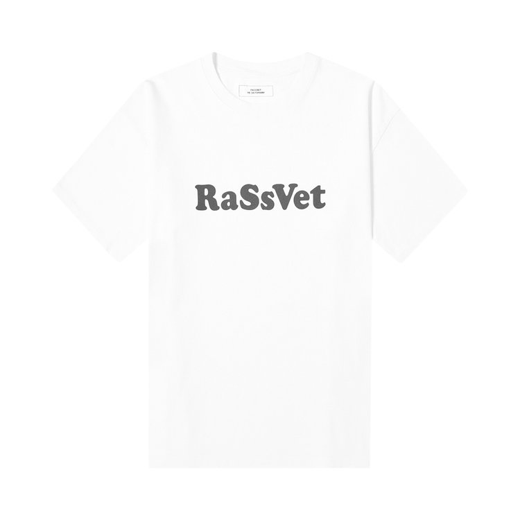 Rassvet x PACCBET Logo T-Shirt 'White'