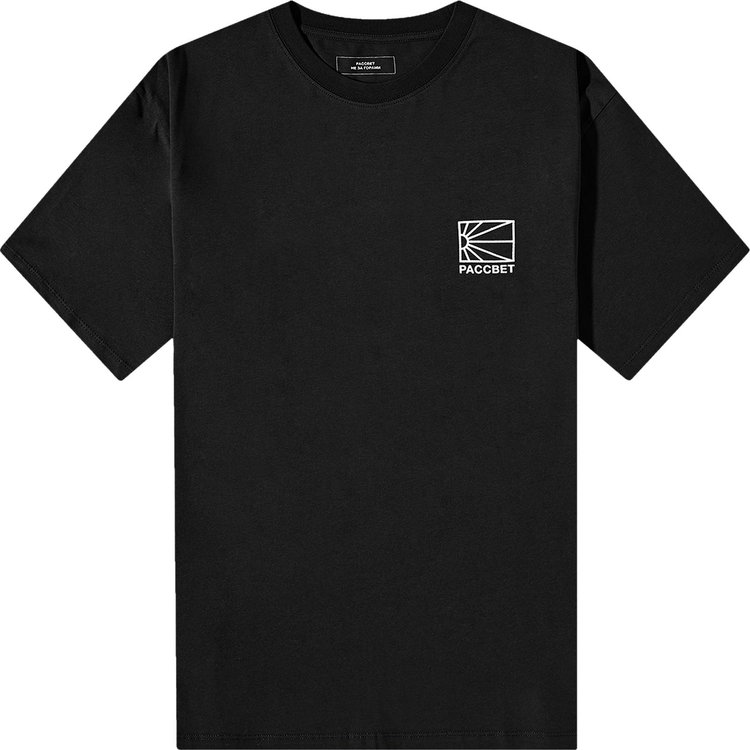 Rassvet x PACCBET Small Logo T-Shirt 'Black'