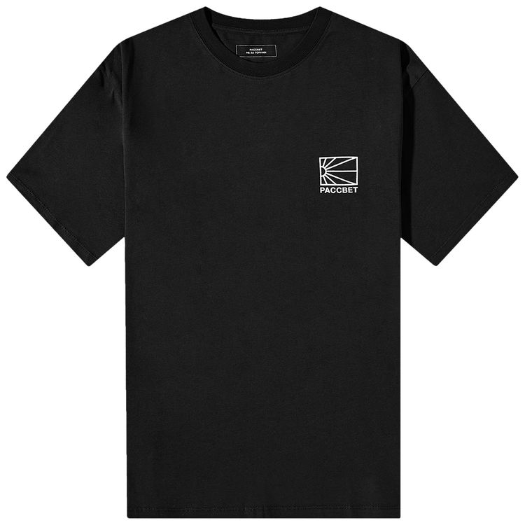 Rassvet x PACCBET Small Logo T Shirt Black