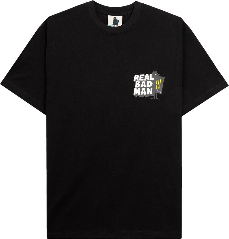 Real Bad Man Who Goes There Tee 'Black'