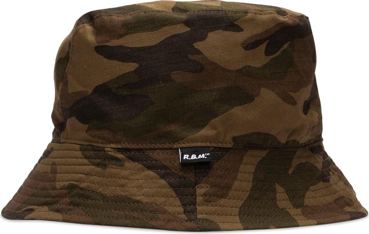 Real Bad Man Anti Reversible Bucket Hat Camo