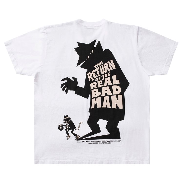 Real Bad Man Return Of The RBM Tee White