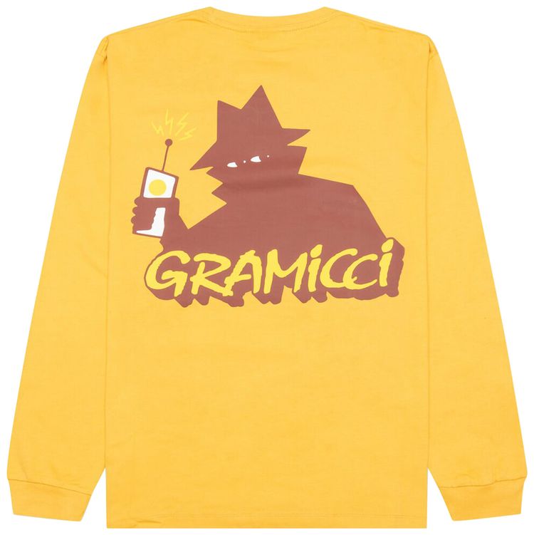 Real Bad Man x Gramicci Records Long Sleeve Tee Mustards