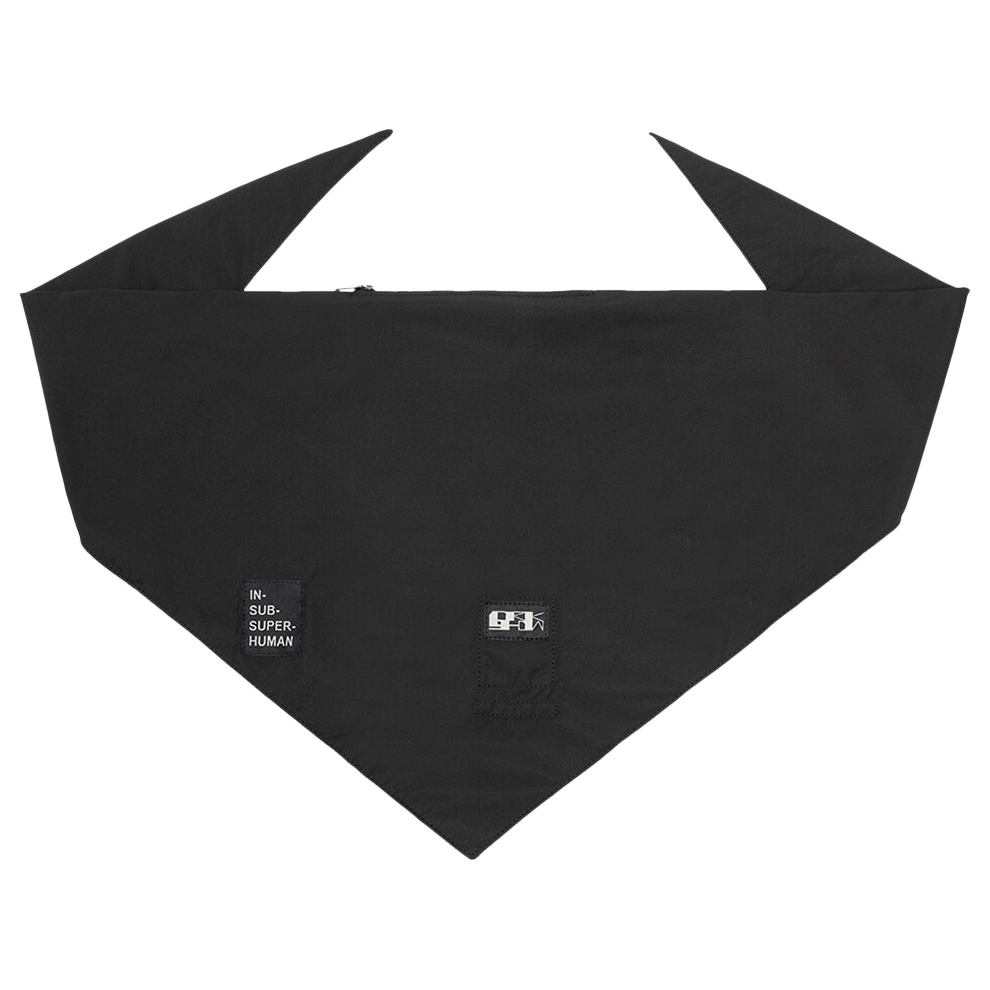 RICK OWENS DRKSHDW | BANDANA CROSS BODY POUCH クロスバッグ黒 RICK OWENS DRKSHDW | BANDANA CROSS BODY POUCH クロスバッグ黒