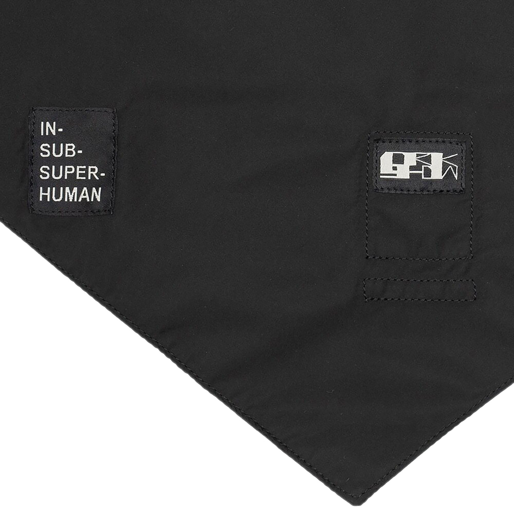 Buy Rick Owens DRKSHDW Bandana Pouch 'Black' - DU21S2420