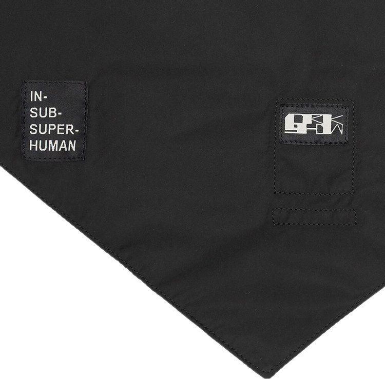 Rick Owens DRKSHDW Bandana Pouch Black