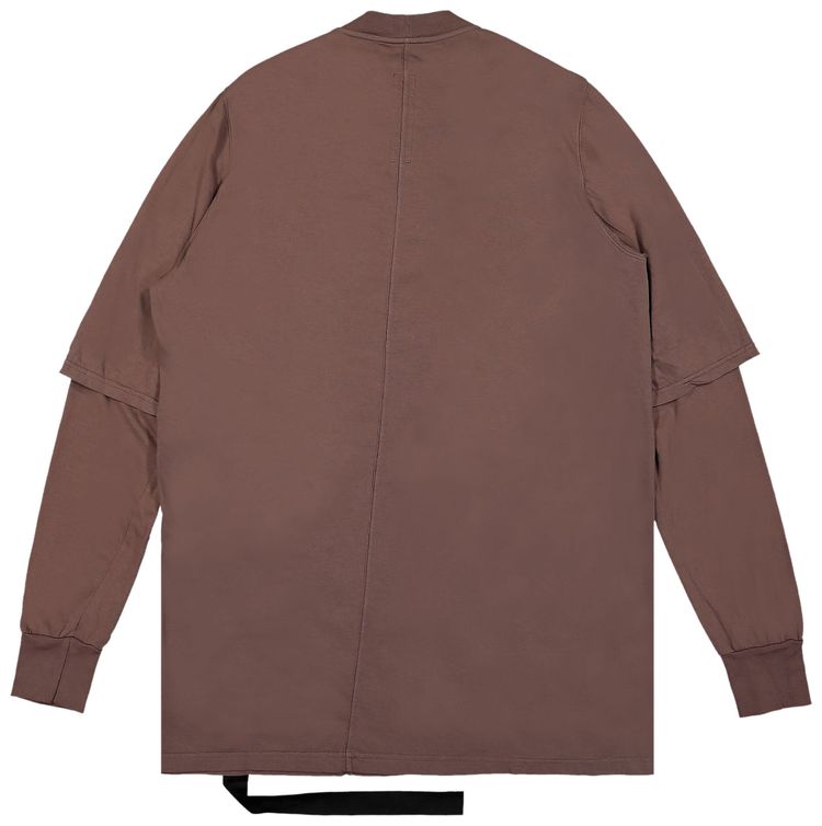 Rick Owens DRKSHDW Hustler Long Sleeve T Shirt Mauve