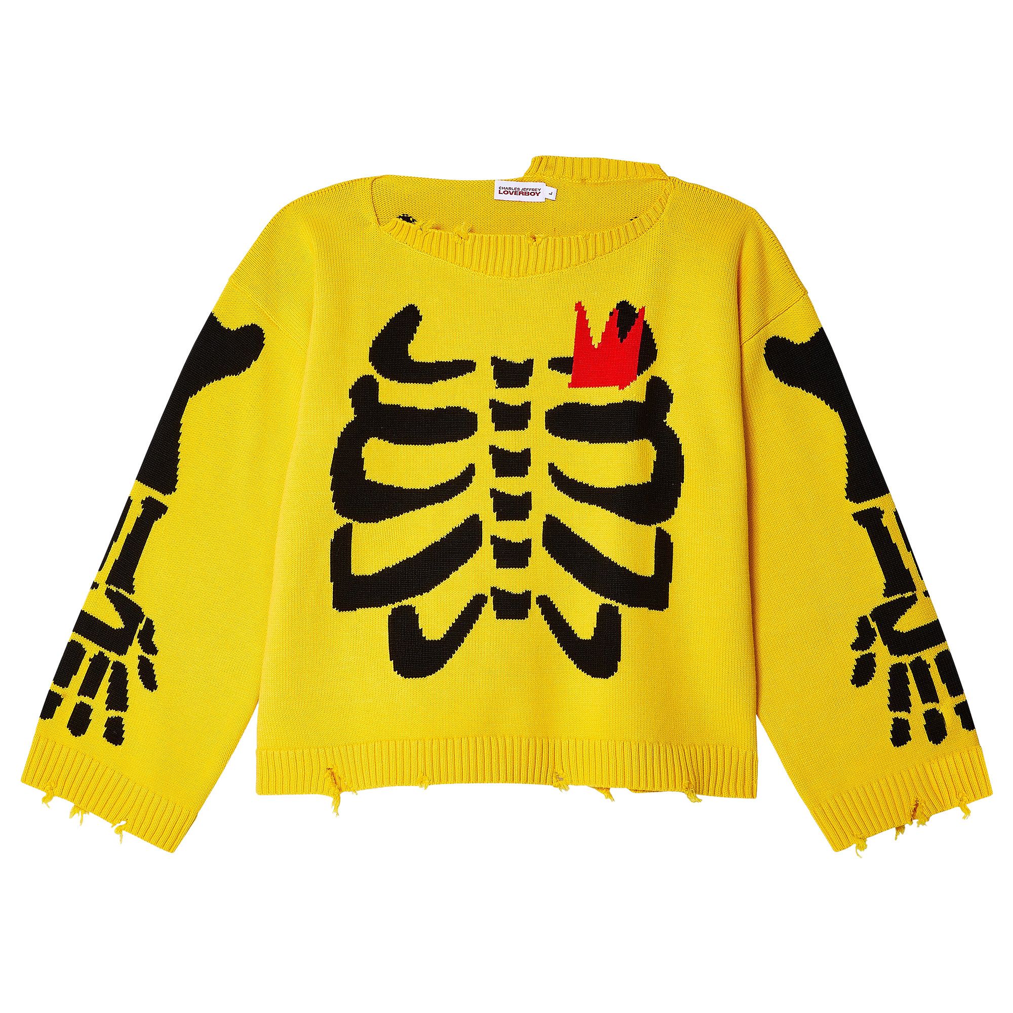 トップス LOVERBOY GHOST GRAPHIC JUMPEP Charles Jeffrey LOVERBOY LOVERBOY GHOST GRAPHIC JUMPER – 082plus