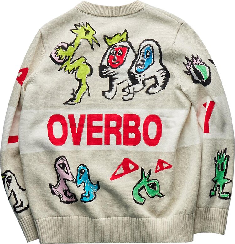 Charles Jeffrey Loverboy Loverboy Logo Jumper Multicolor