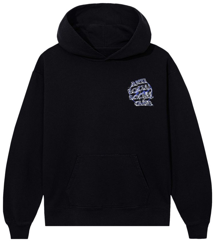 Anti Social Social Club x Fragment Design Bolt Hoodie BlackNavy