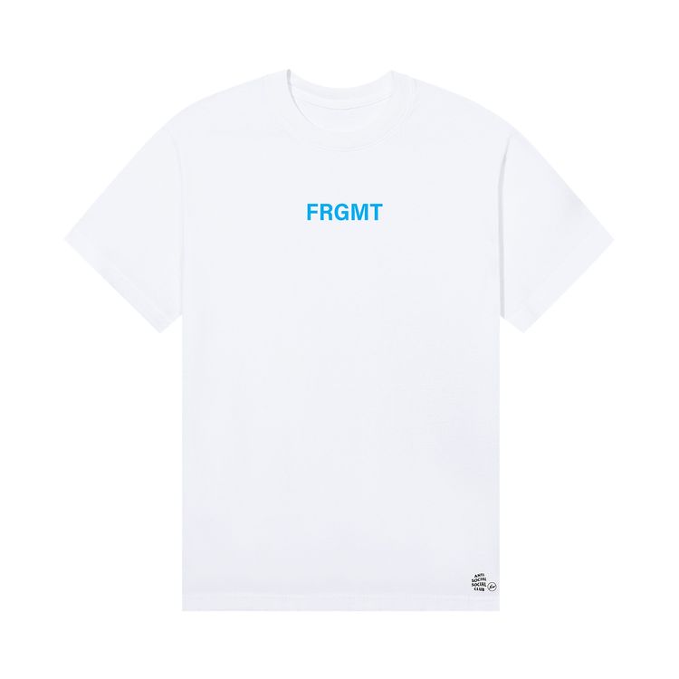 Anti Social Social Club x Fragment Design Logo Tee WhiteBlue
