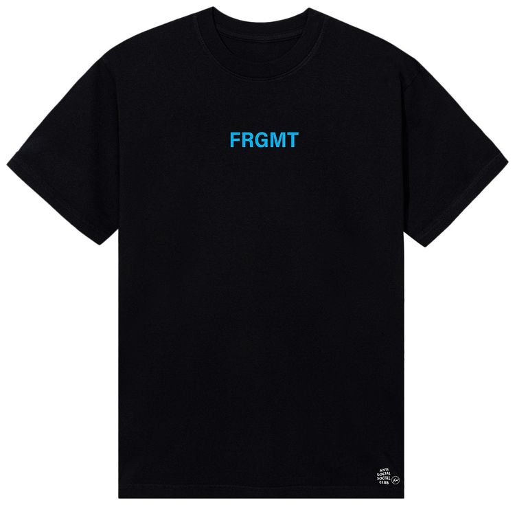 Anti Social Social Club x Fragment Design Logo Tee BlackBlue