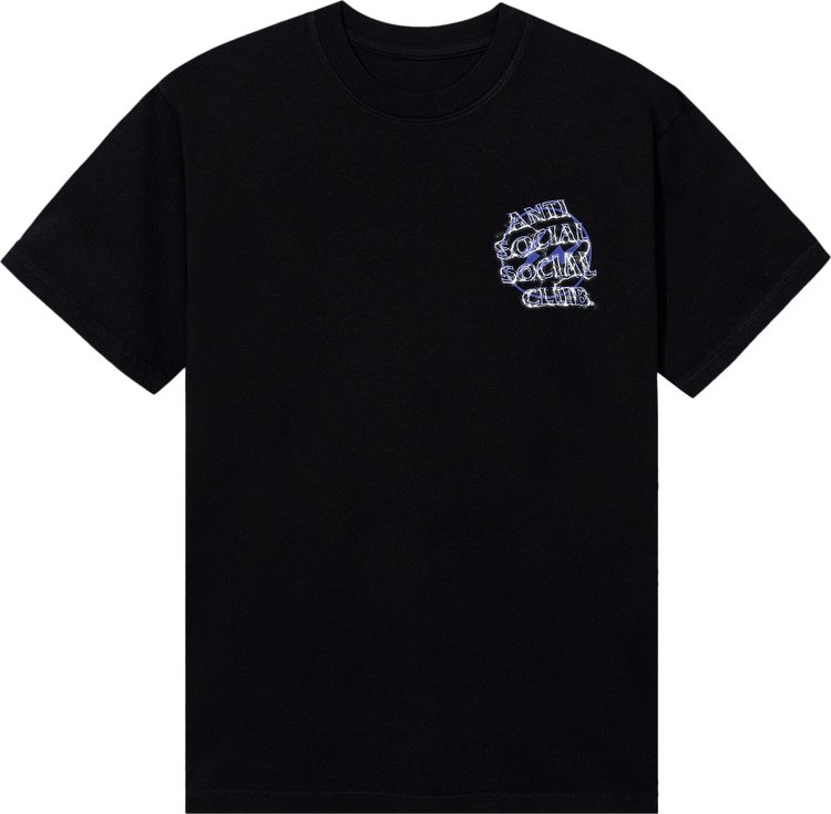 Anti Social Social Club x Fragment Design Bolt Tee BlackNavy