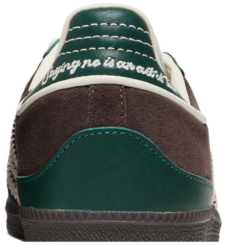 notitle x adidas Samba Green