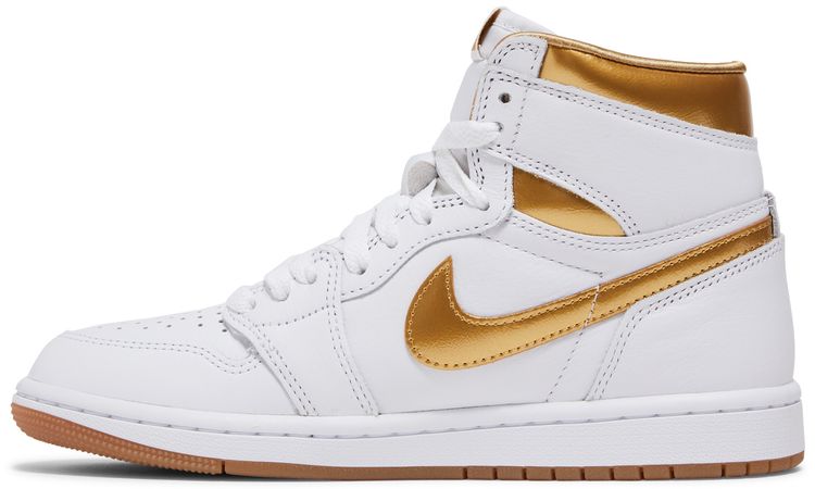 Wmns Air Jordan 1 Retro High OG Metallic Gold