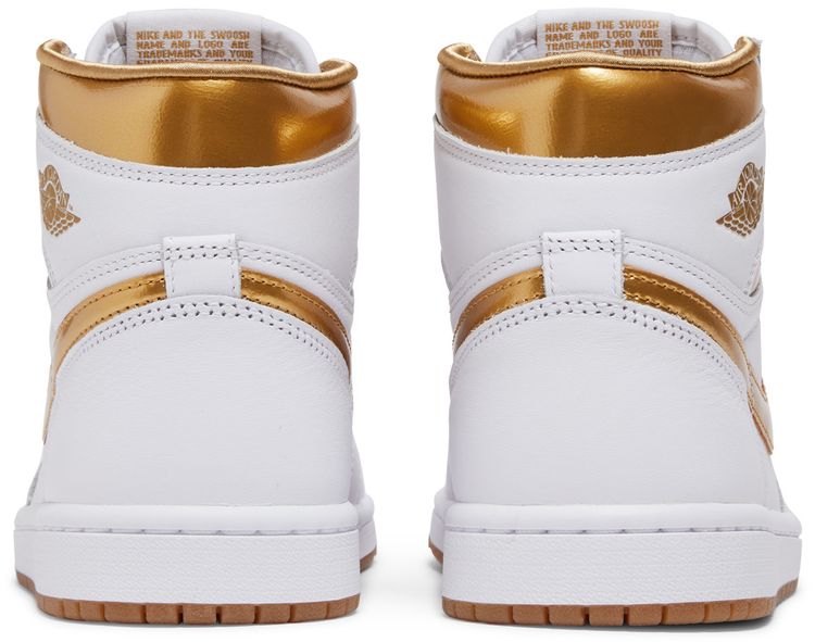Wmns Air Jordan 1 Retro High OG Metallic Gold