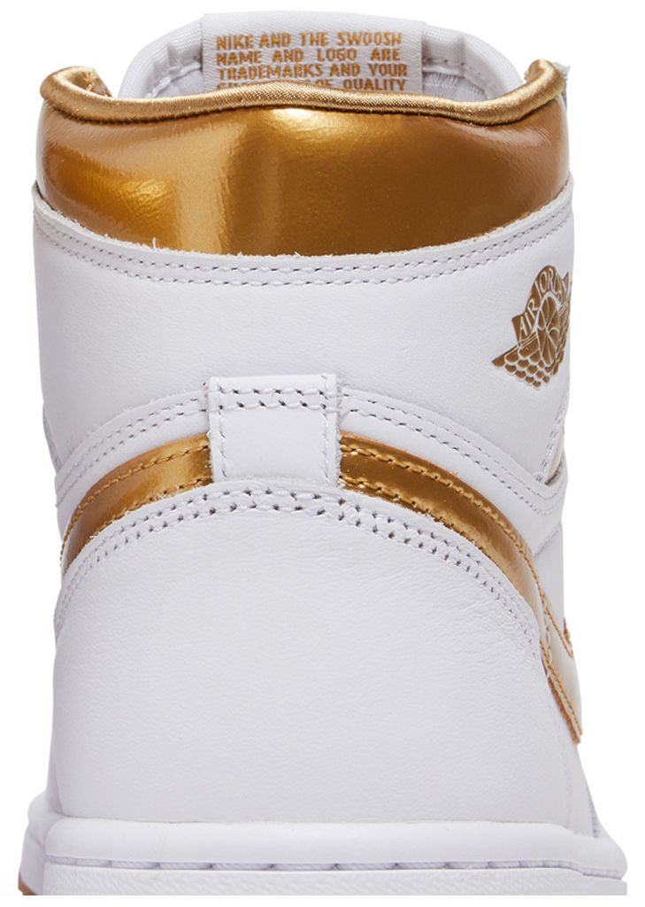 Wmns Air Jordan 1 Retro High OG Metallic Gold