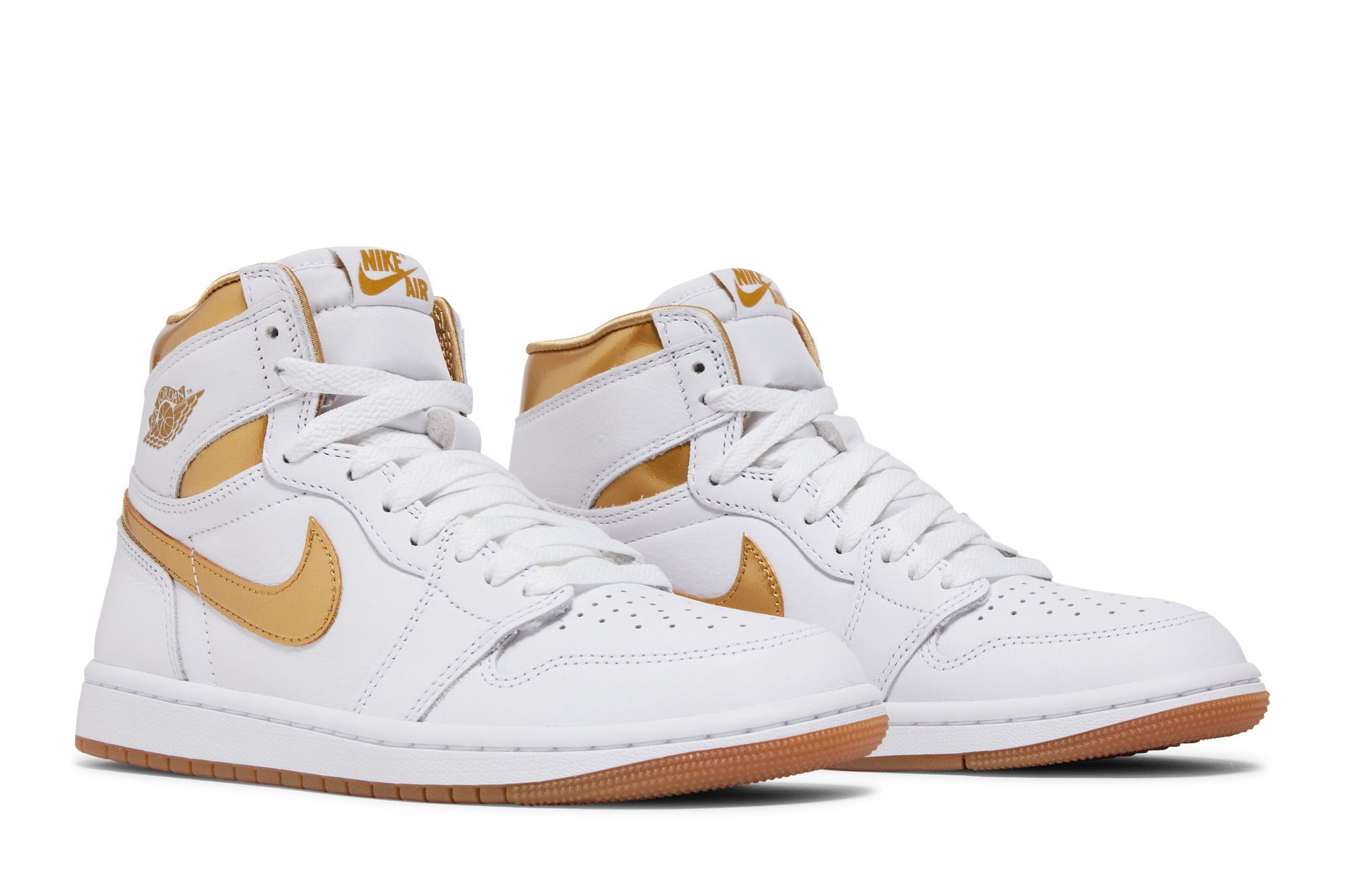 metallic gold aj1 mid