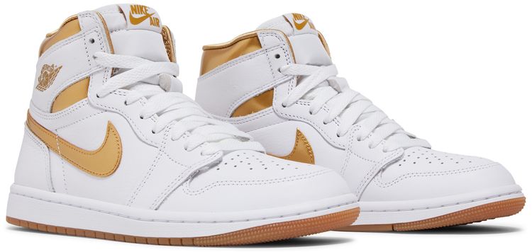 Wmns Air Jordan 1 Retro High OG Metallic Gold