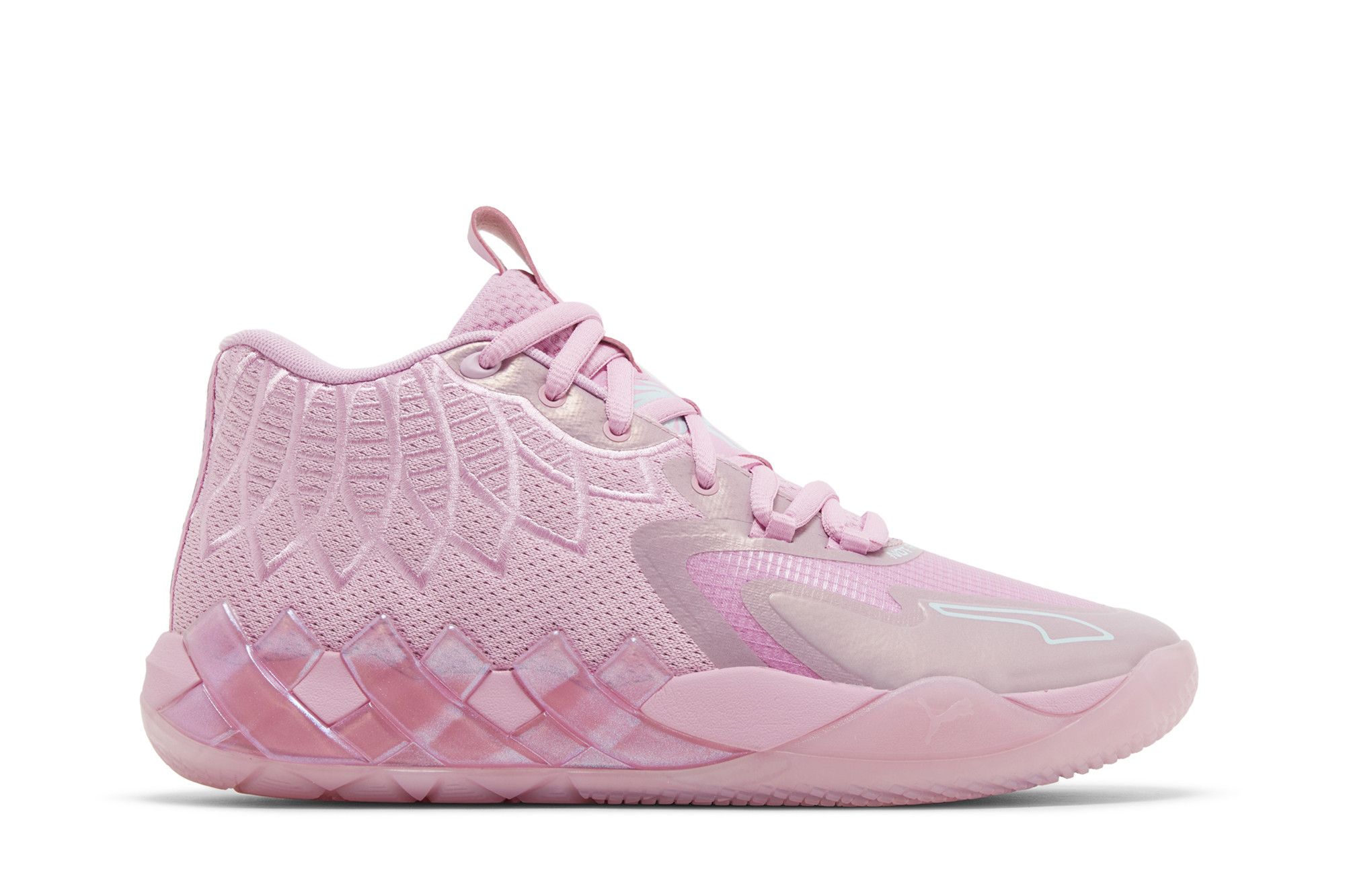 Pink cheap iridescent sneakers