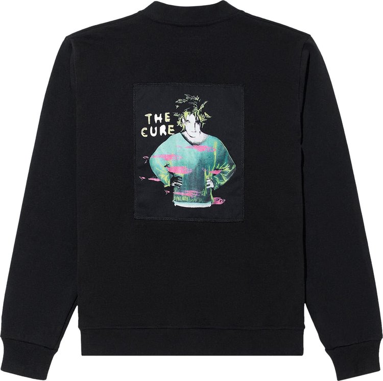 Noah x The Cure Rugby Cardigan Black