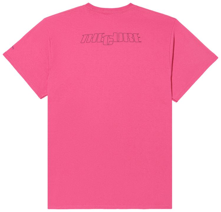 Noah x The Cure Logo Tee Pink