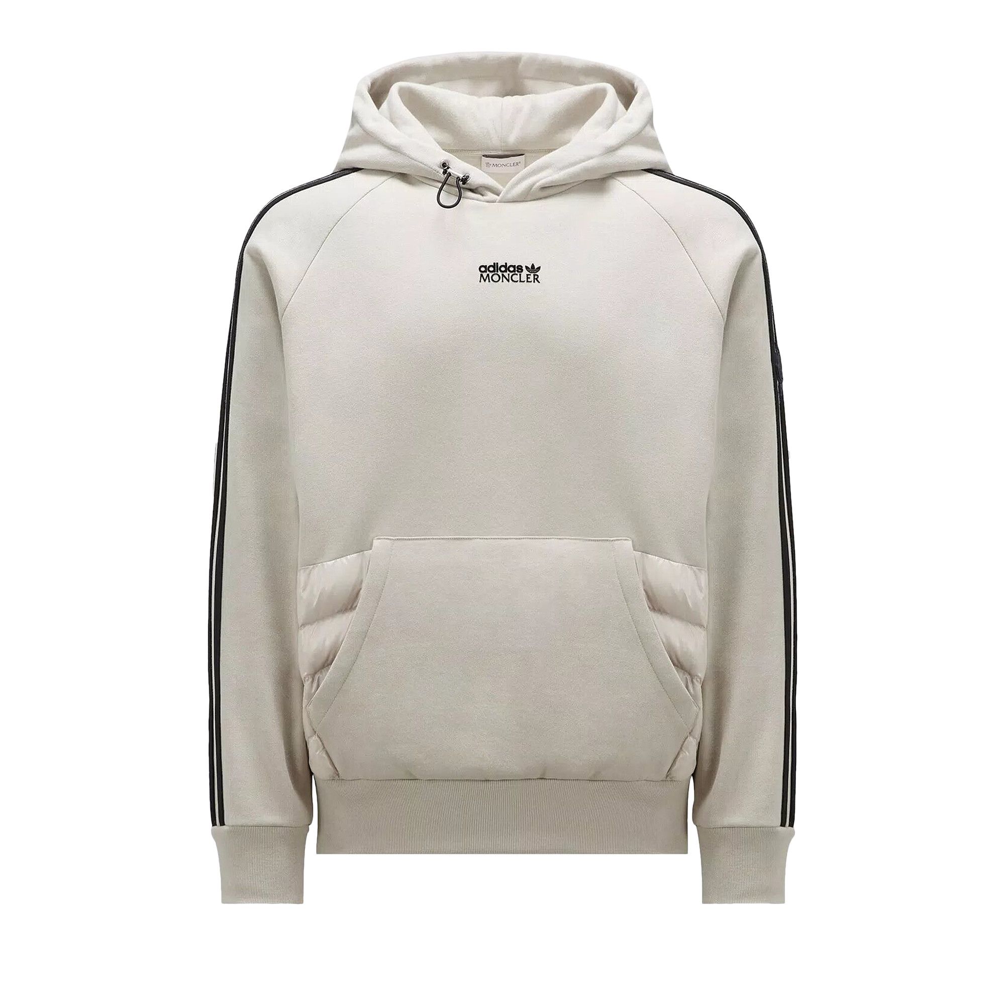 Buy Moncler x adidas Fleece Hoodie 'Stone Grey' - 8G000 04