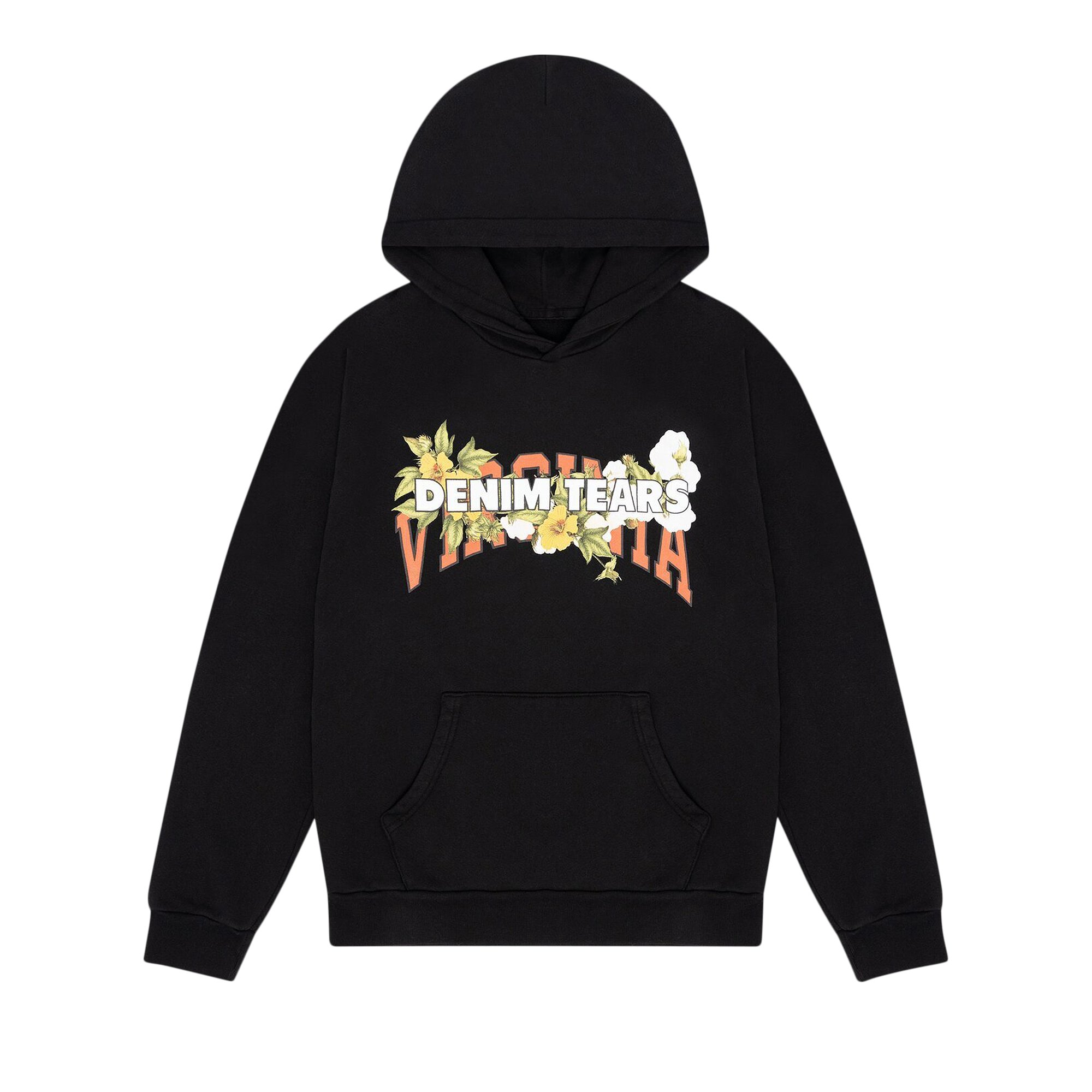 Buy Denim Tears The Virginia 1619 Hoodie 'Black' - 201 101 25 | GOAT