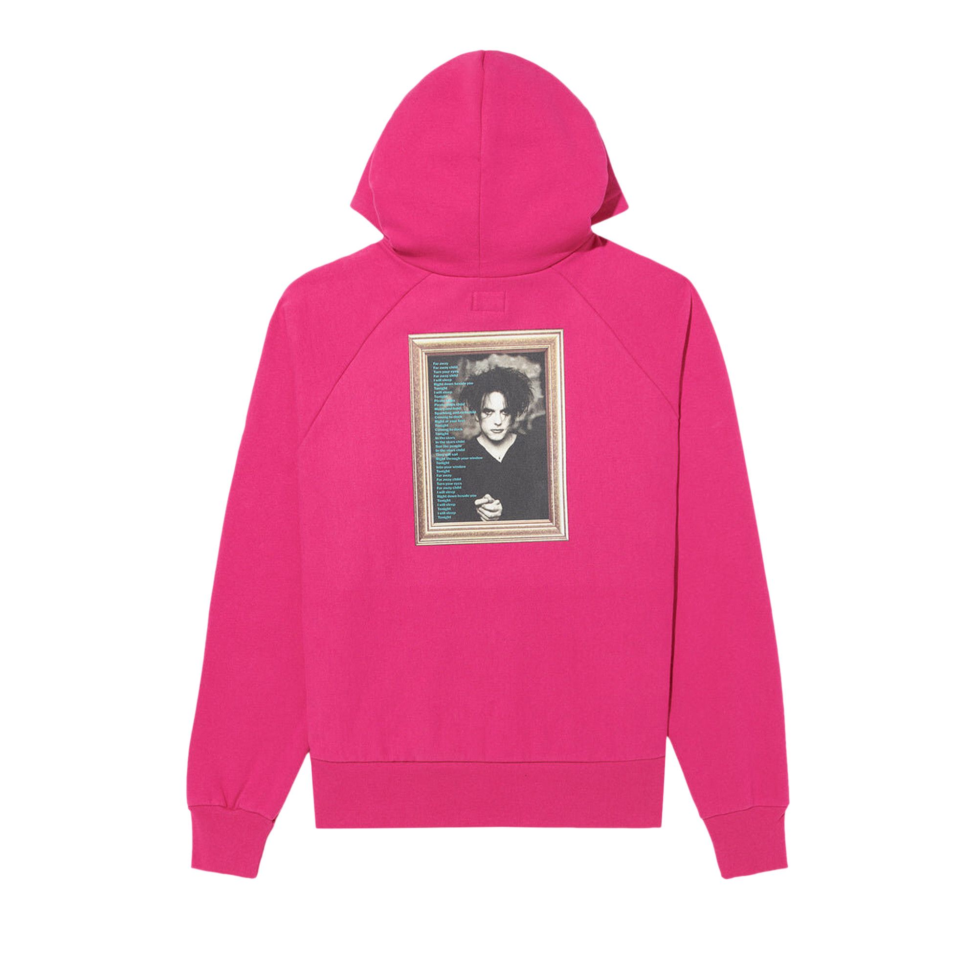 Buy Noah x The Cure Raglan Hoodie 'Pink' - SS158FW23 PINK | GOAT