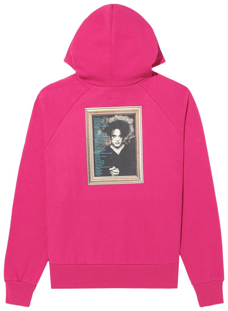 Noah x The Cure Raglan Hoodie Pink