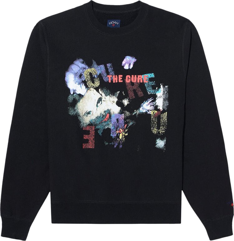 Noah x The Cure Crewneck Sweatshirt 'Black'