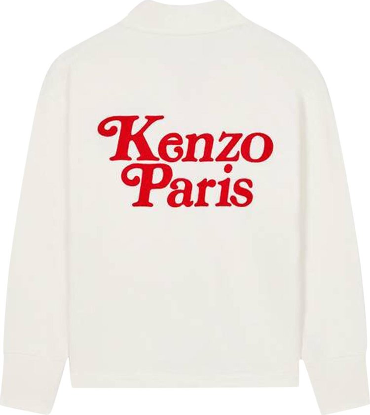 Kenzo x Verdy Embroidered Sweatshirt Cardigan Off White