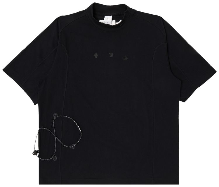 Nike x Off White Short Sleeve Top Black