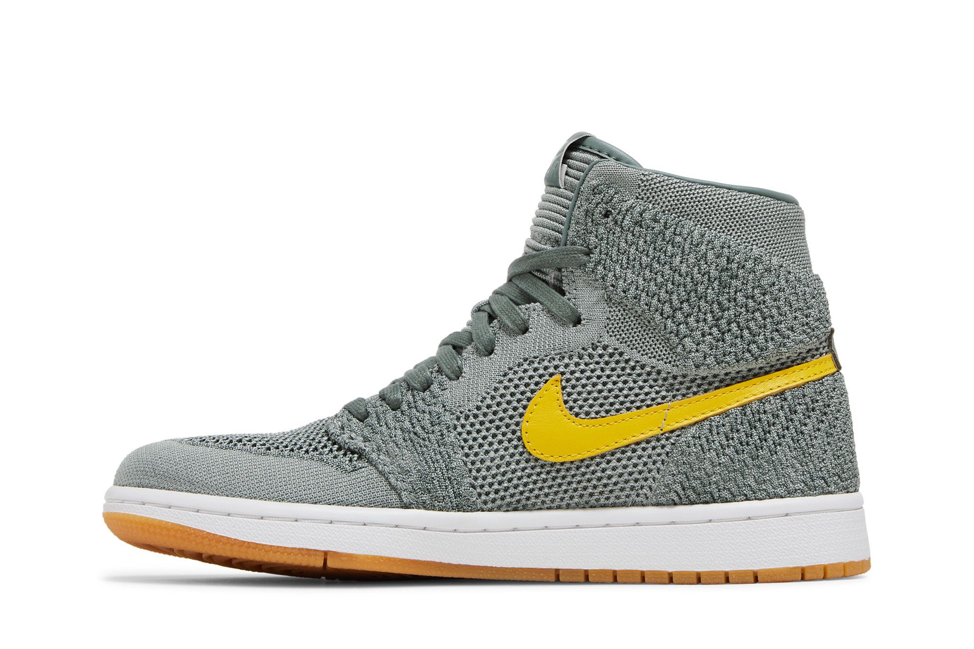 Air jordan 1 retro high flyknit grey top