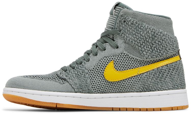 Air Jordan 1 Retro High Flyknit GS Clay Green