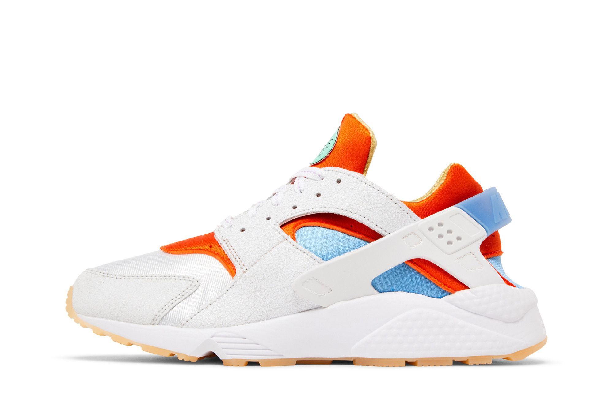 Orange black and white huaraches outlet