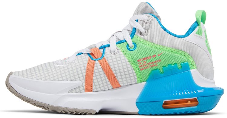 LeBron Witness 7 Grey Fog Multi Color