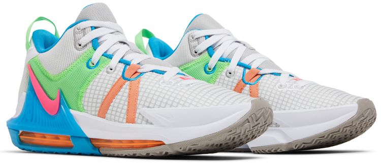 LeBron Witness 7 Grey Fog Multi Color