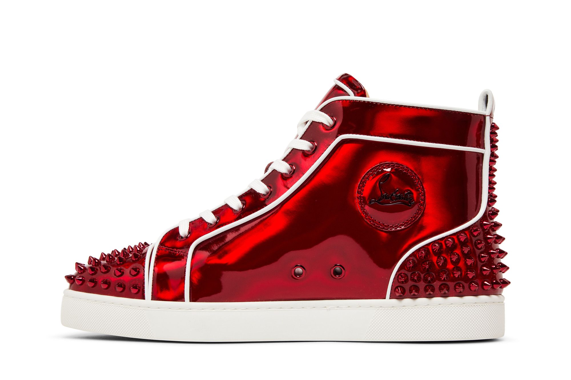 Louboutin spike high top on sale