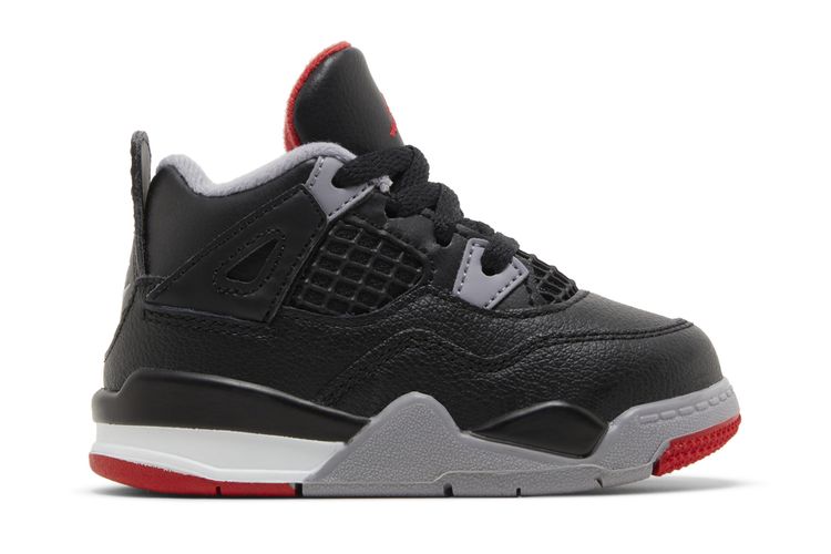 Air Jordan 4 Black/Fire Red/Cement Grey/Summit White