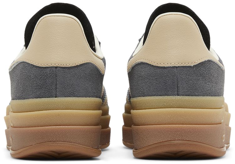 Adidas Wmns Gazelle Bold Grey Magic Beige Gum