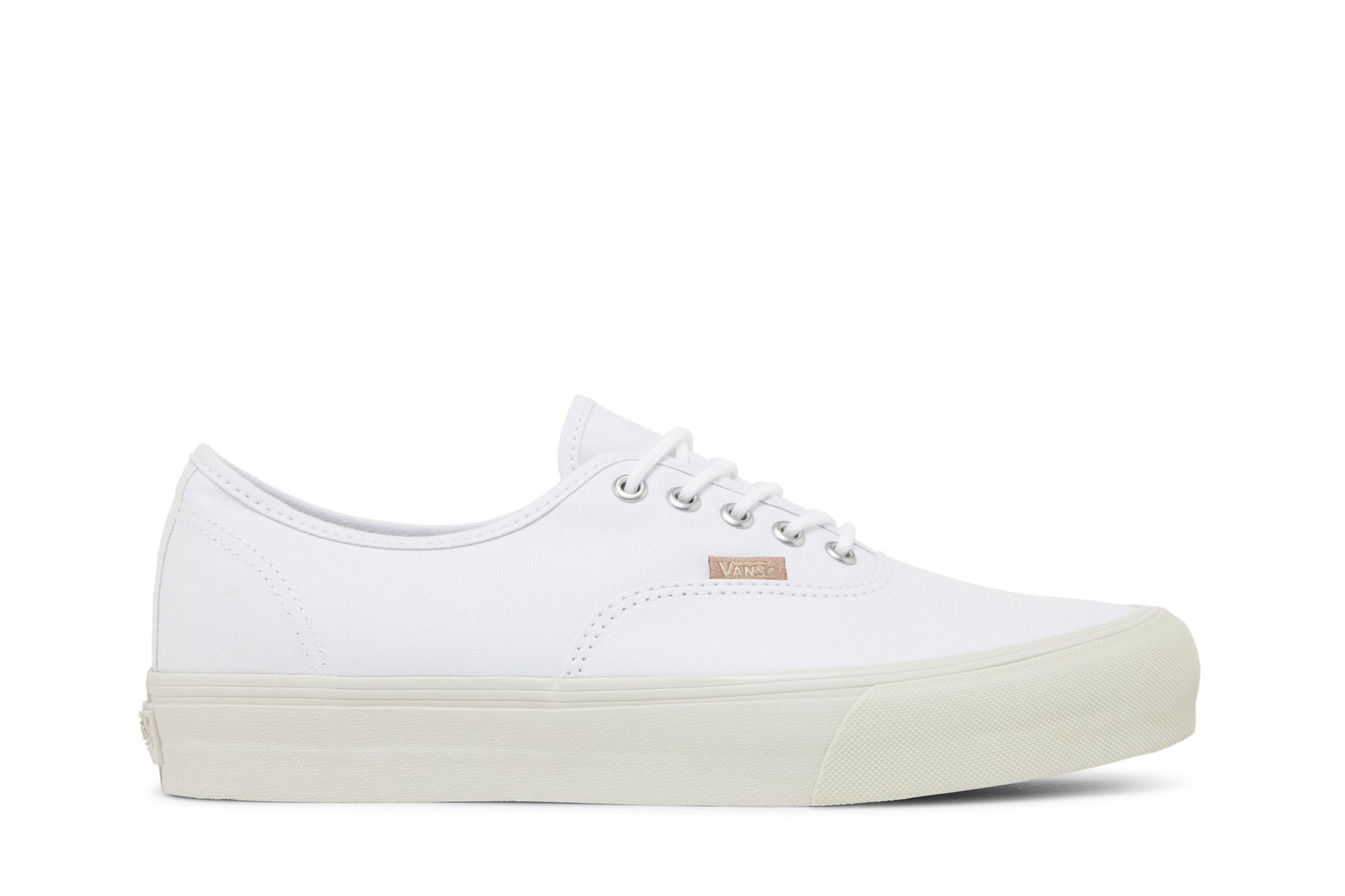 Vans vault og authentic on sale lx white & safari