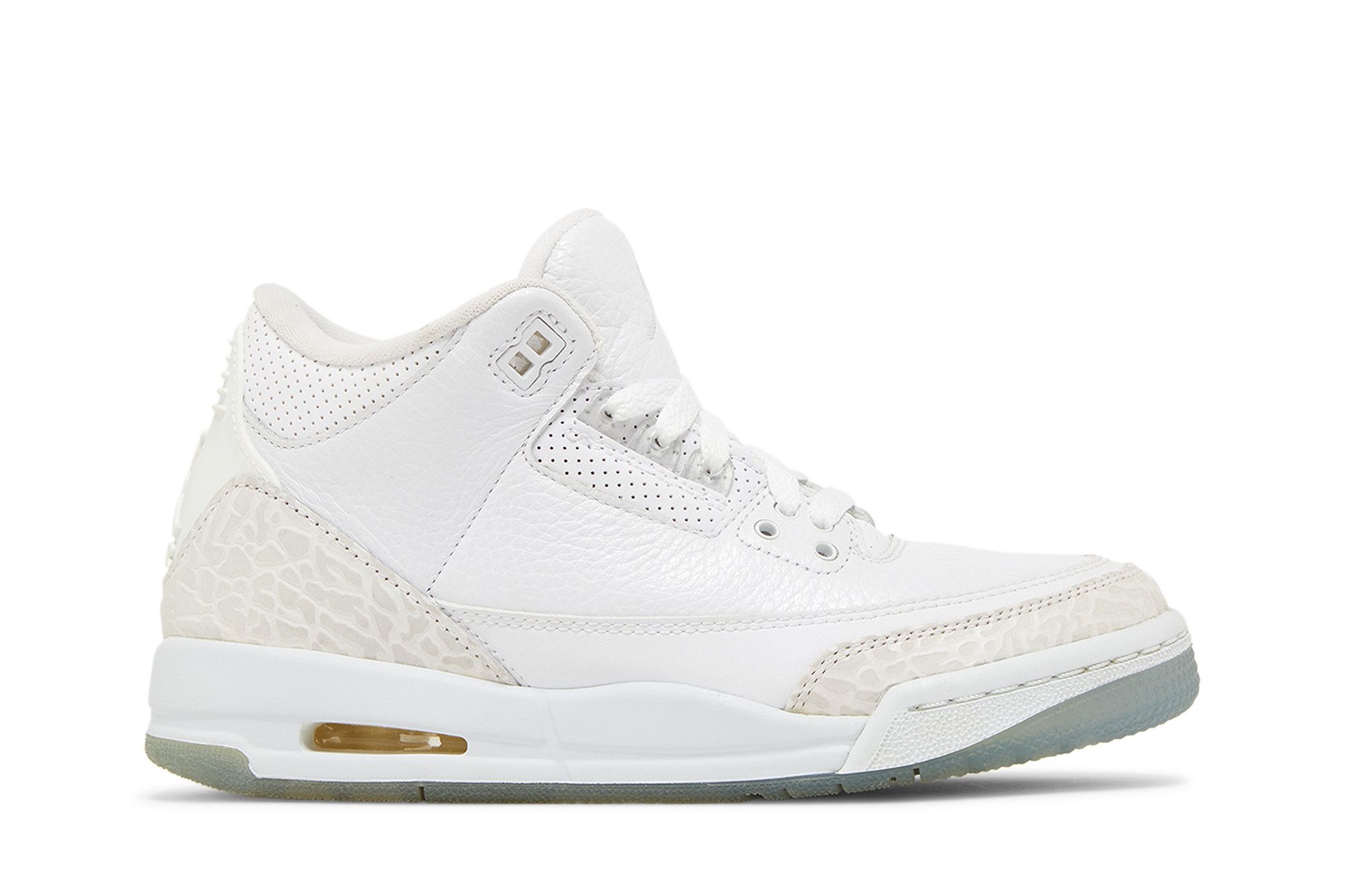 Buy Air Jordan 3 Retro BG Triple White 398614 111 GOAT