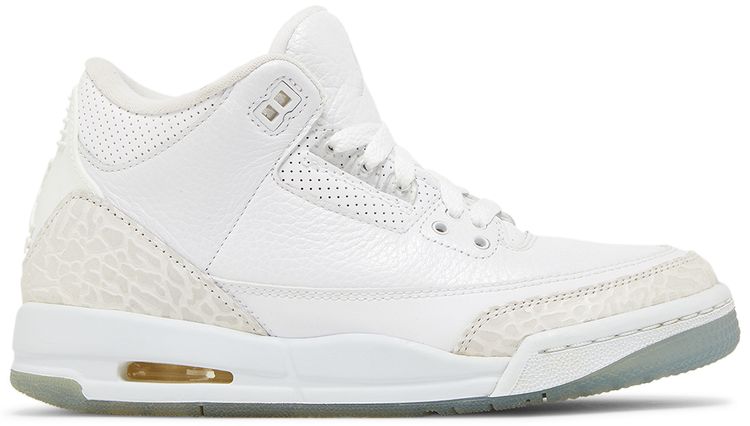 triple white retro 3