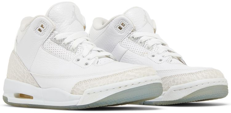 Air Jordan 3 Retro BG Triple White