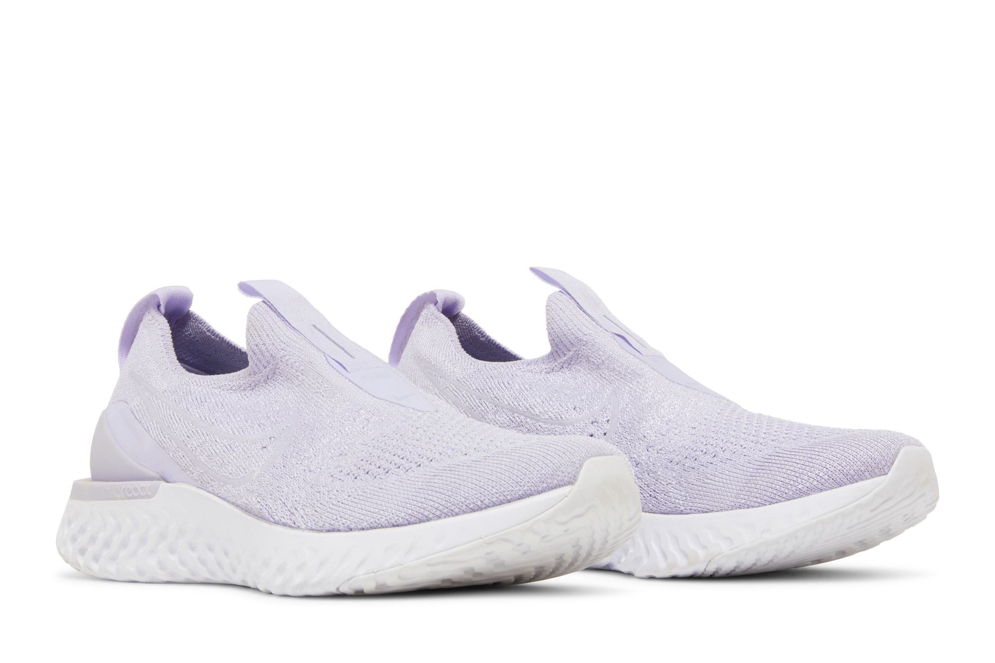 Women's epic phantom react flyknit running shoes lavender discount