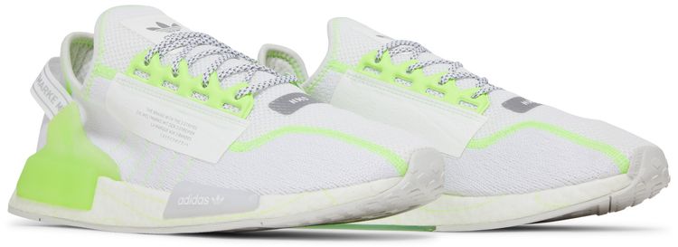 Adidas NMD R1 V2 White Signal Green