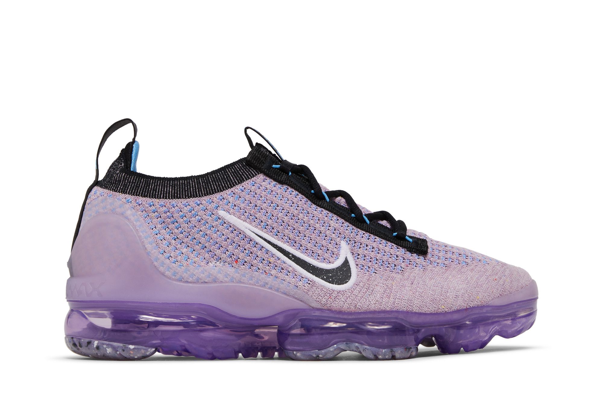 Black and purple vapormax store flyknit