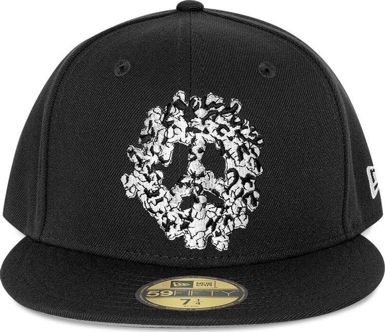 Denim Tears Peace New Era Hat Black